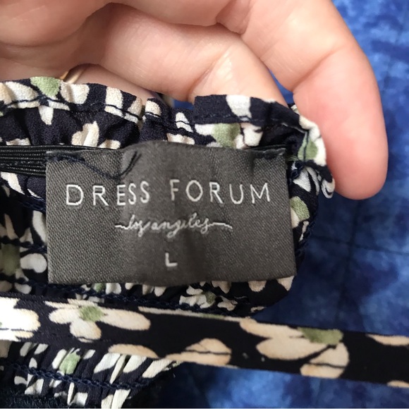 Urban Outfitters floral print dress size large - Picture 10 of 10